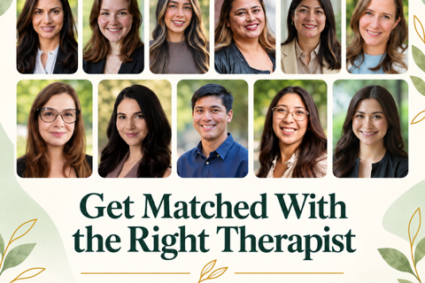 Aspire Counseling Group therapists' headshots flyer